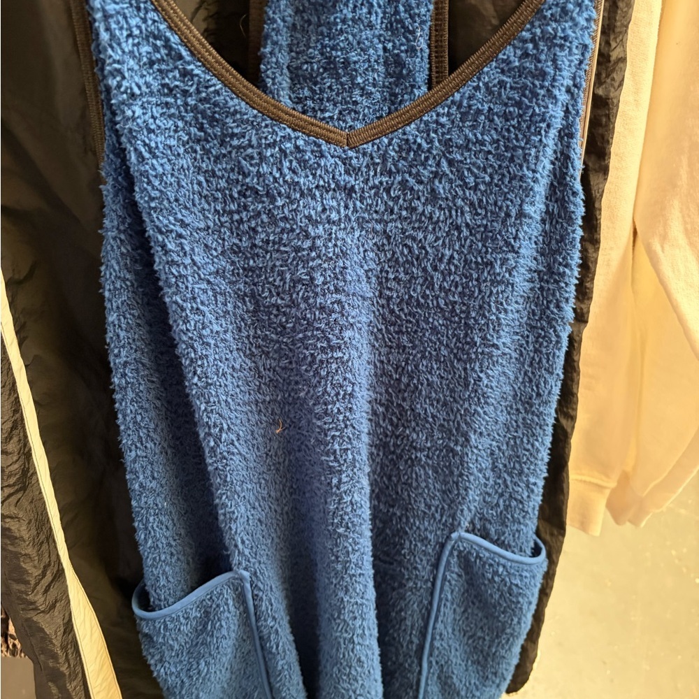 FP Movement by Free People Navy Terry Romper - Picture 5 of 6